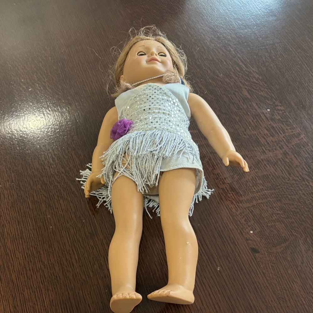 Amerucan Girl Doll with Fringe Dress